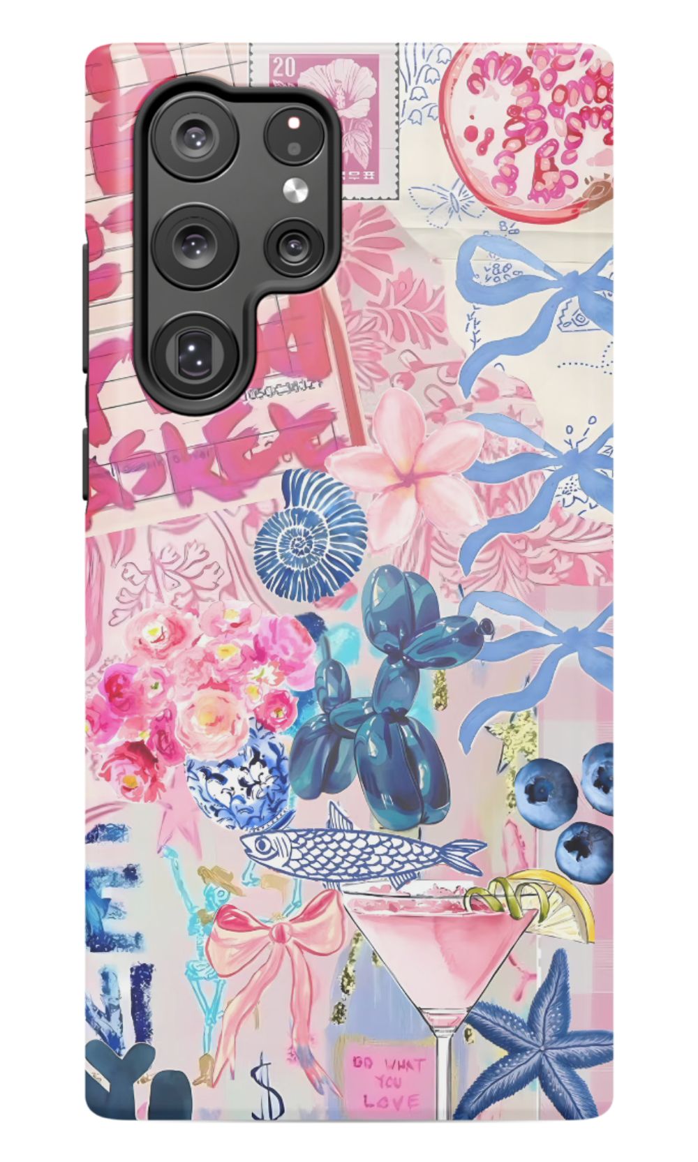 Preppy Aesthetic Collage Phone Case