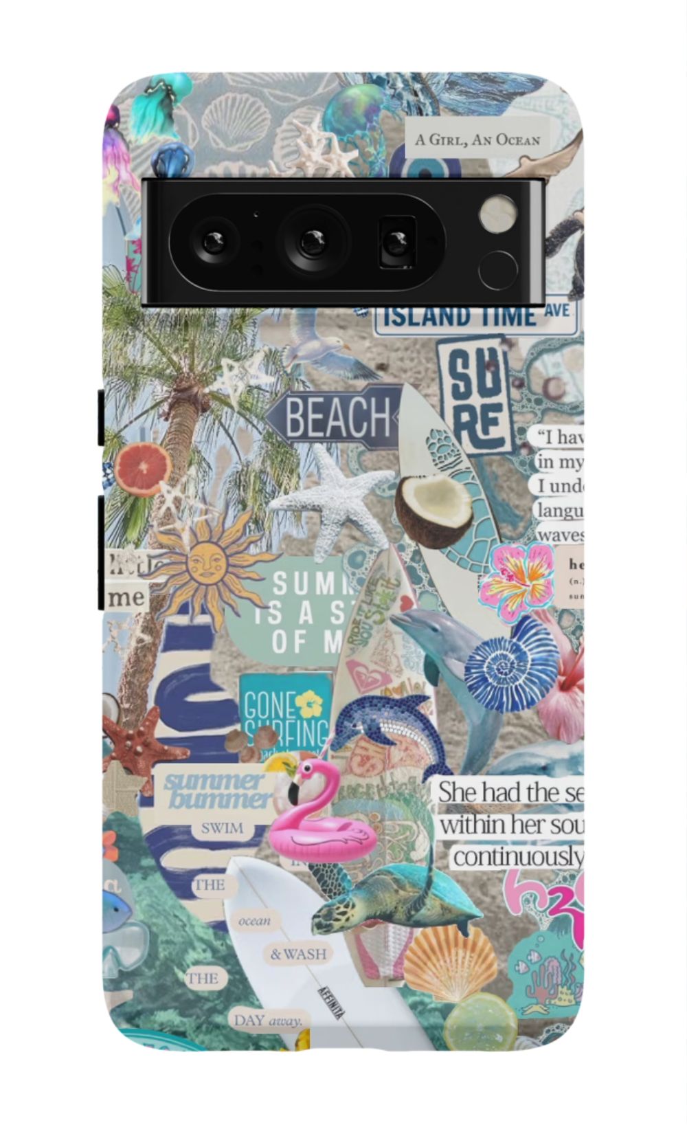 Summer Collage Phone Case