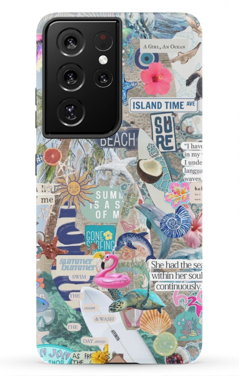 Summer Collage Phone Case