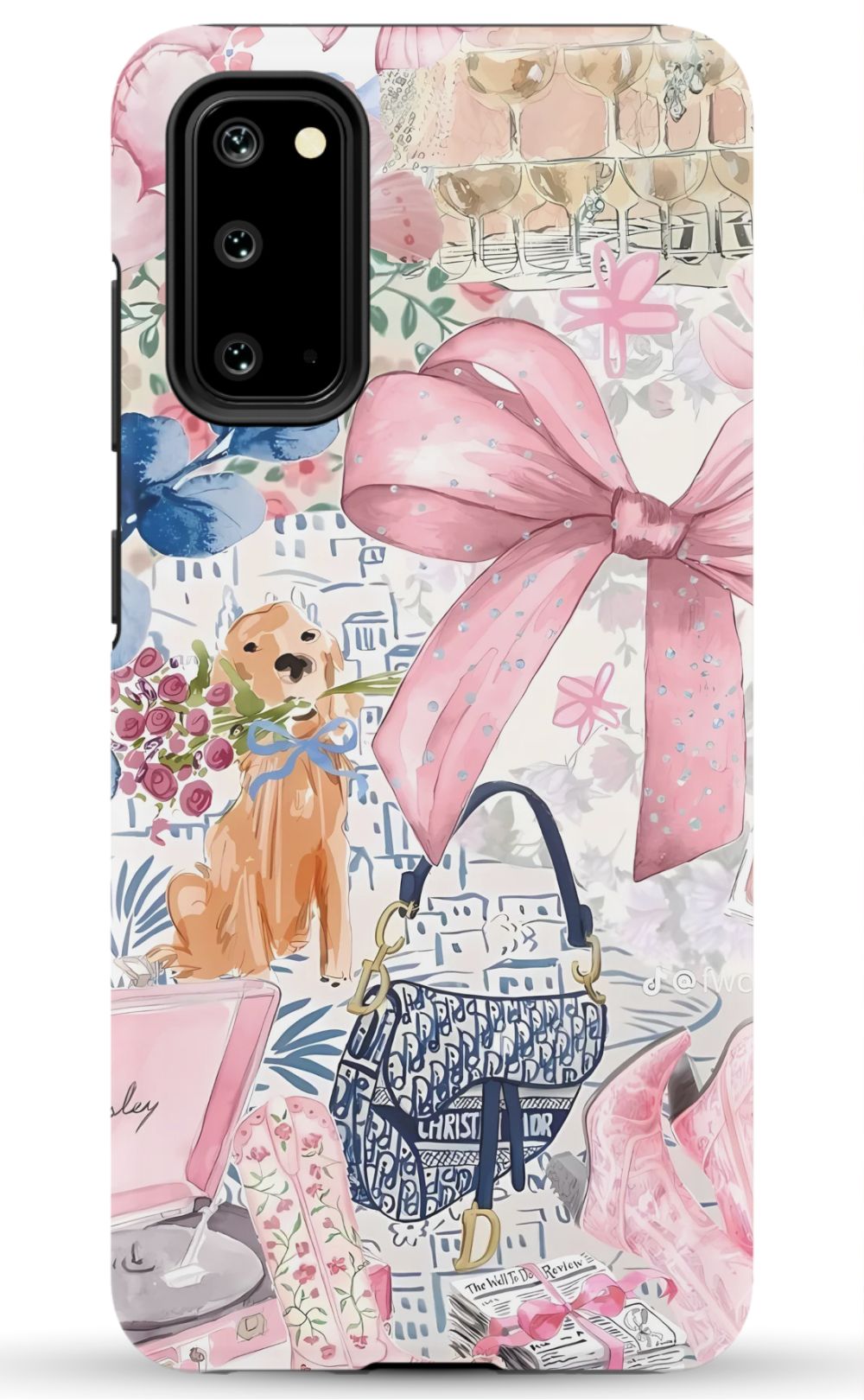 Coquette Collage Phone Case