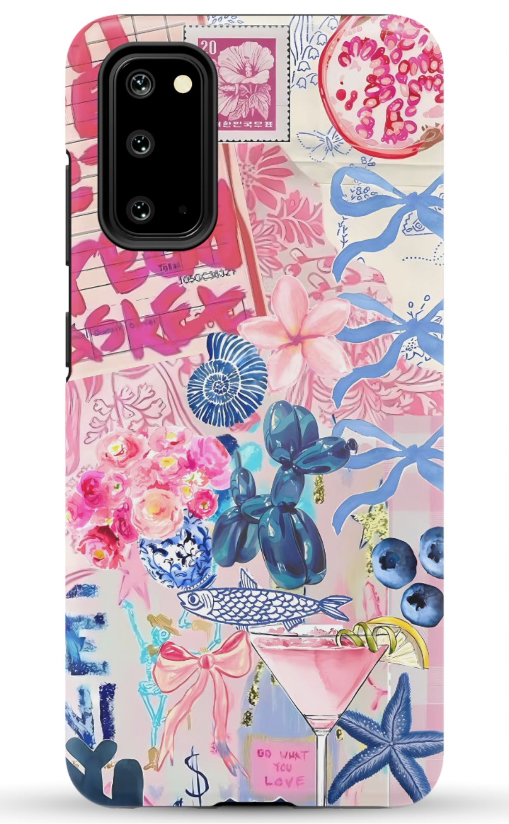 Preppy Aesthetic Collage Phone Case