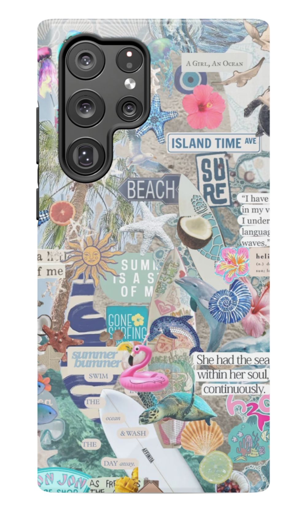 Summer Collage Phone Case