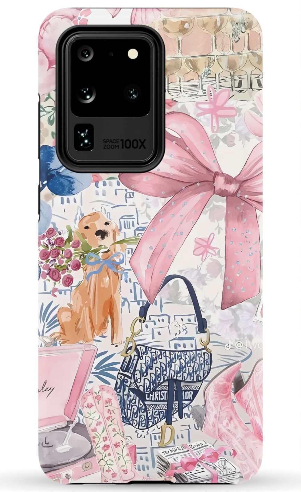 Coquette Collage Phone Case