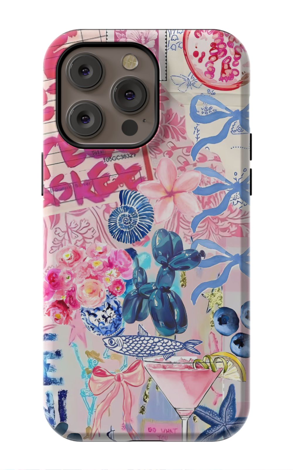 Preppy Aesthetic Collage Phone Case