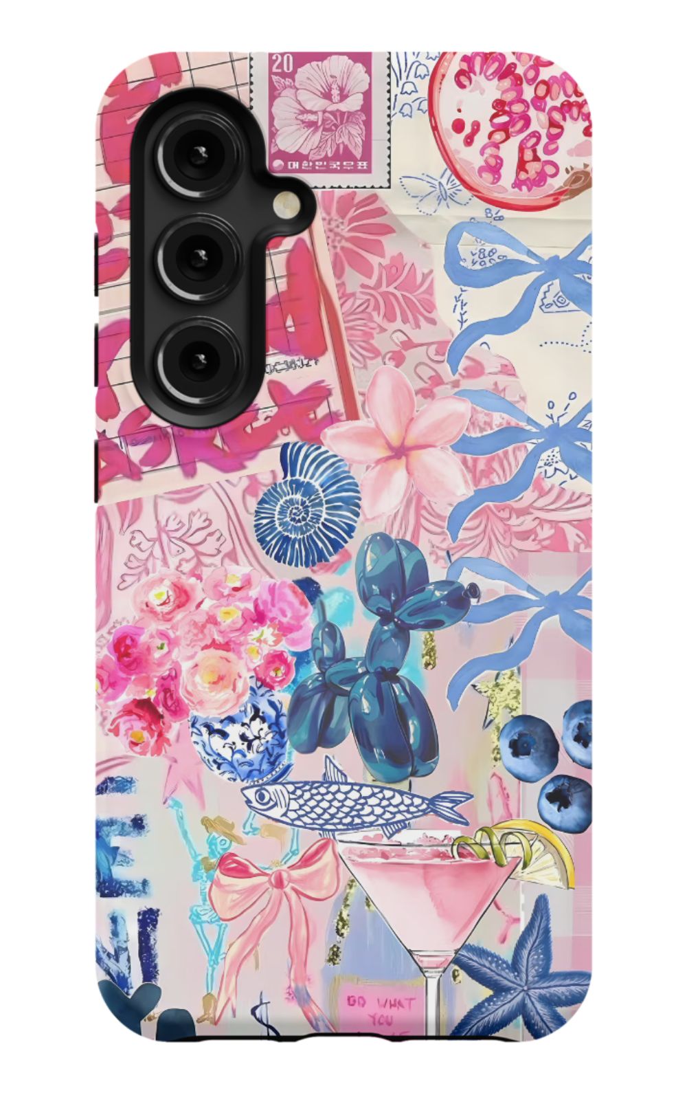 Preppy Aesthetic Collage Phone Case