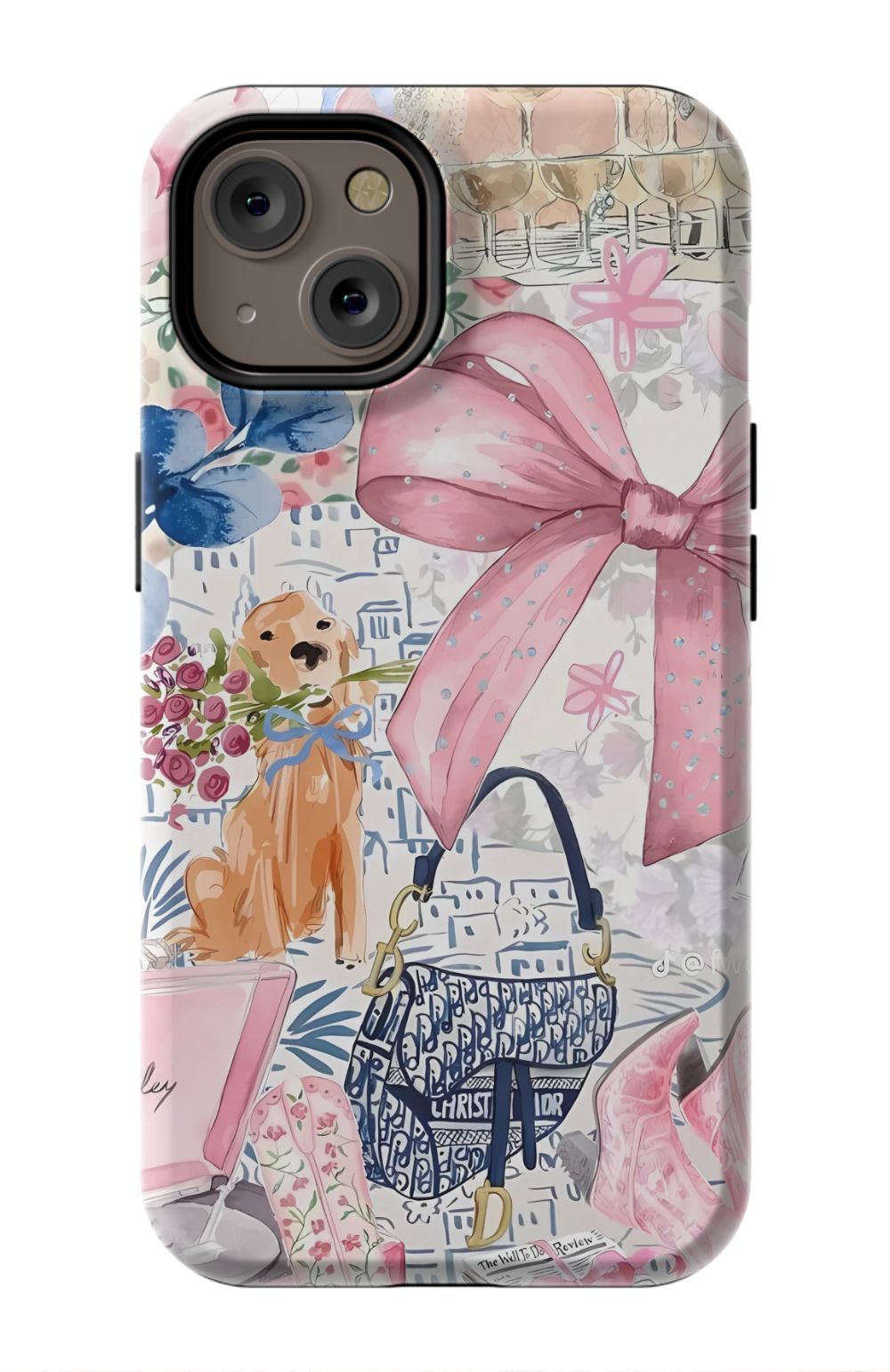 Coquette Collage Phone Case