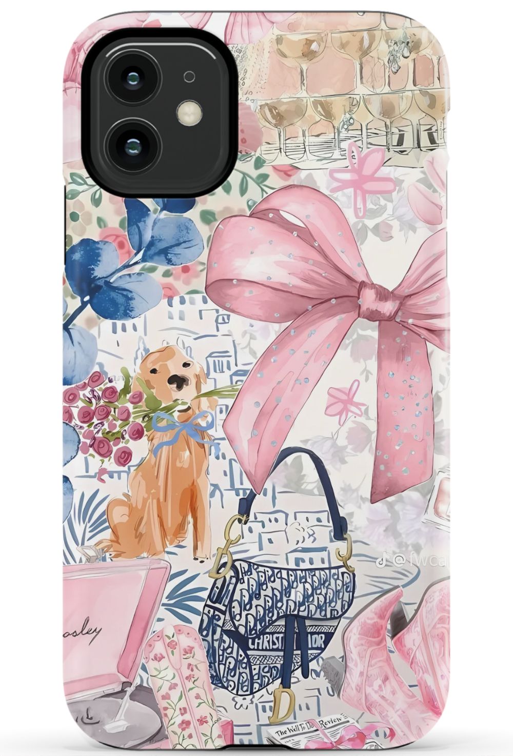 Coquette Collage Phone Case