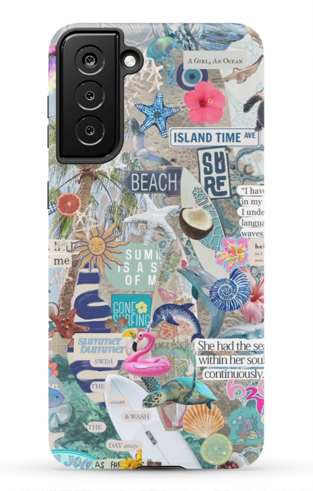 Summer Collage Phone Case