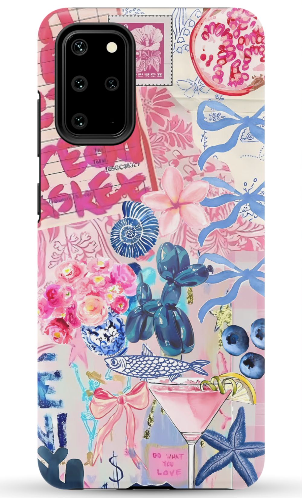 Preppy Aesthetic Collage Phone Case