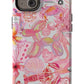 Pink Preppy Collage Phone Case