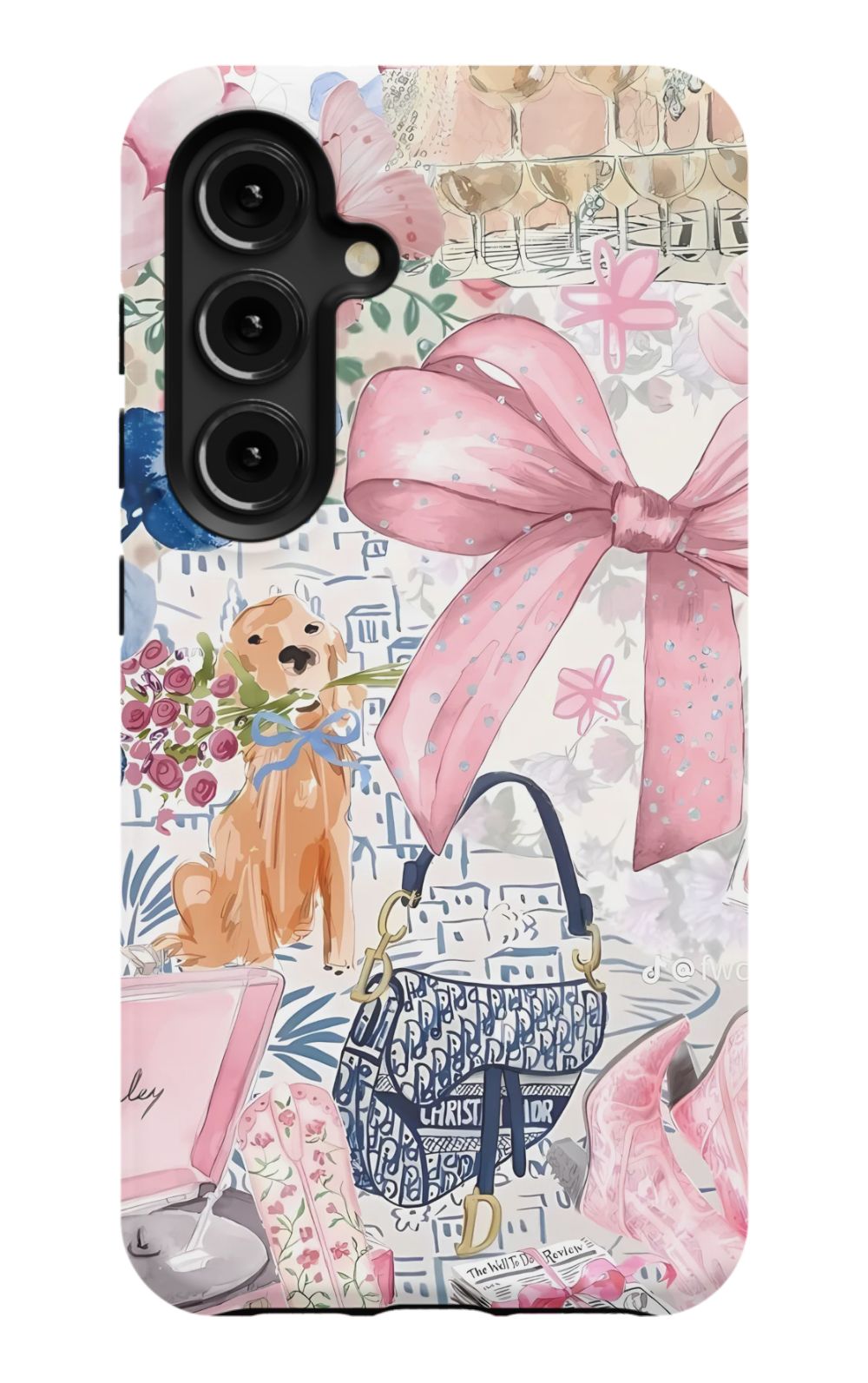 Coquette Collage Phone Case