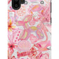 Pink Preppy Collage Phone Case