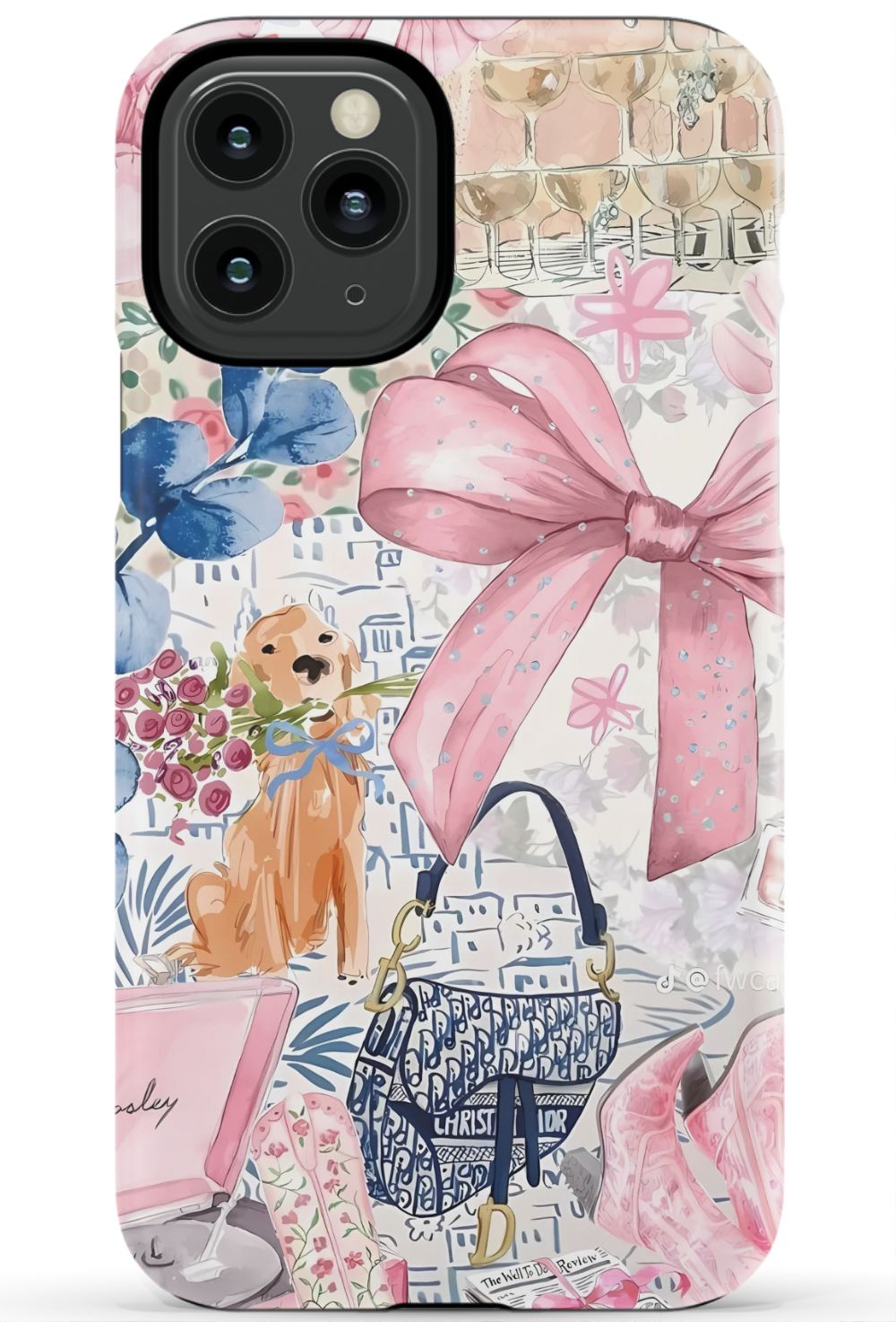 Coquette Collage Phone Case