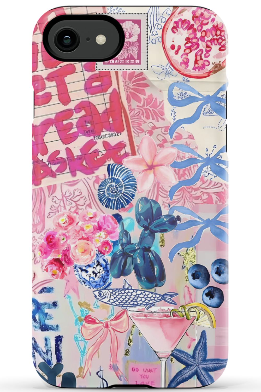 Preppy Aesthetic Collage Phone Case