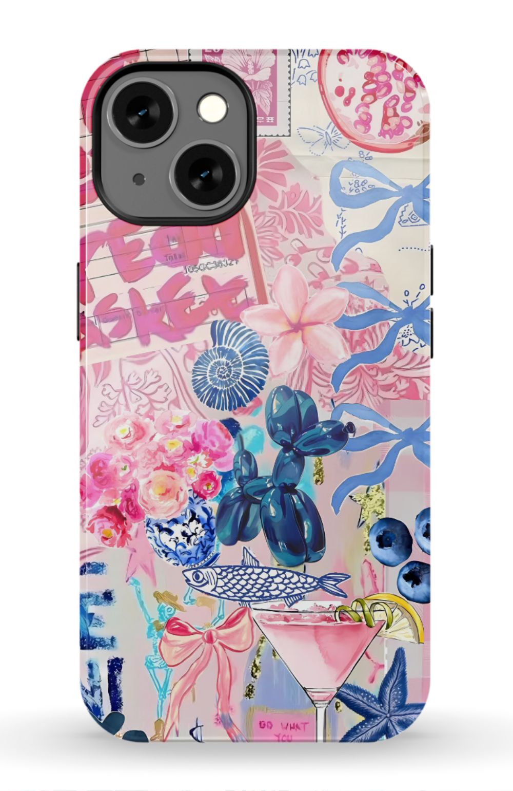 Preppy Aesthetic Collage Phone Case