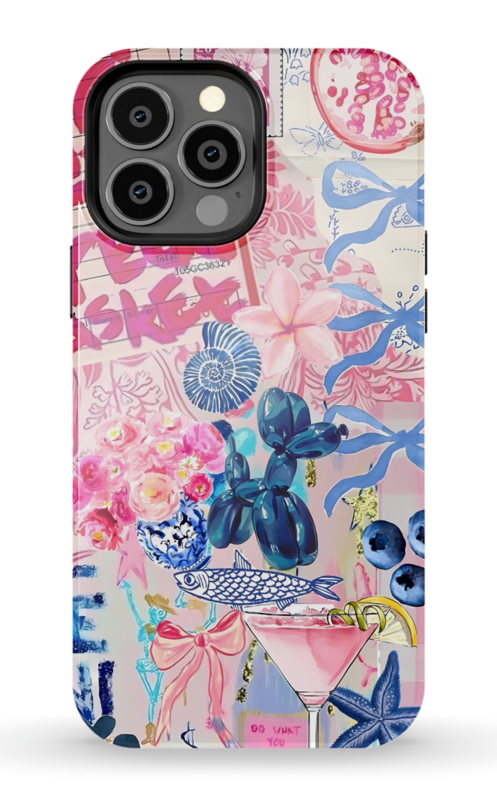 Preppy Aesthetic Collage Phone Case