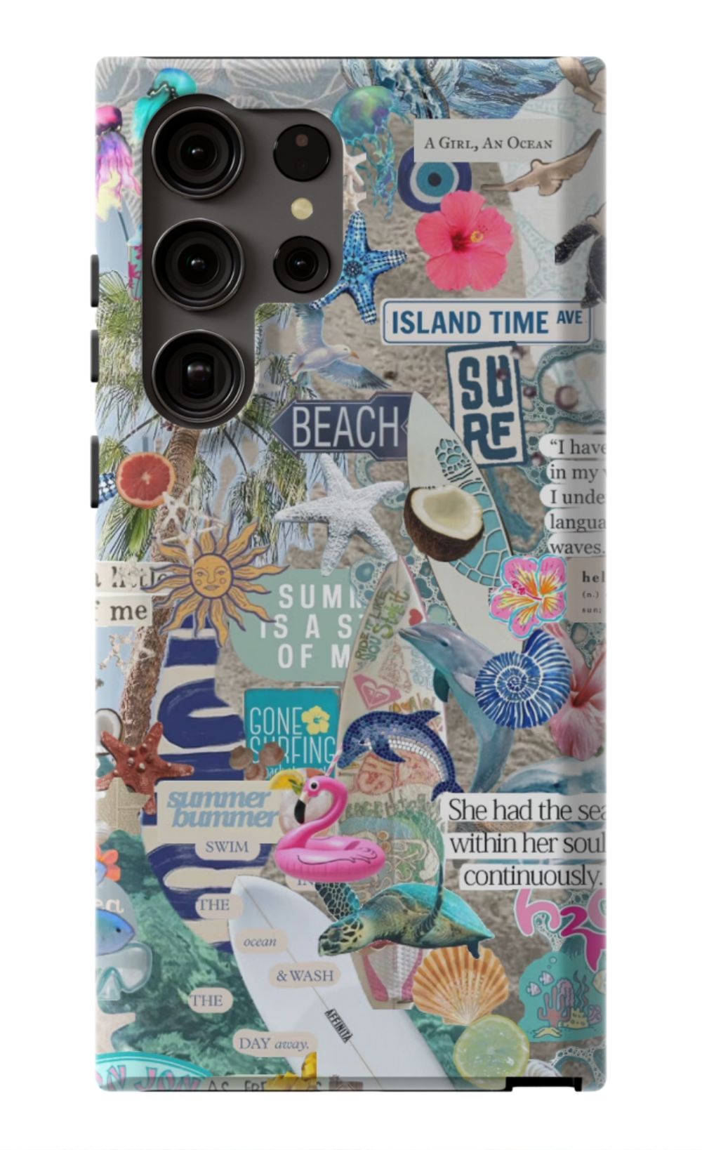 Summer Collage Phone Case