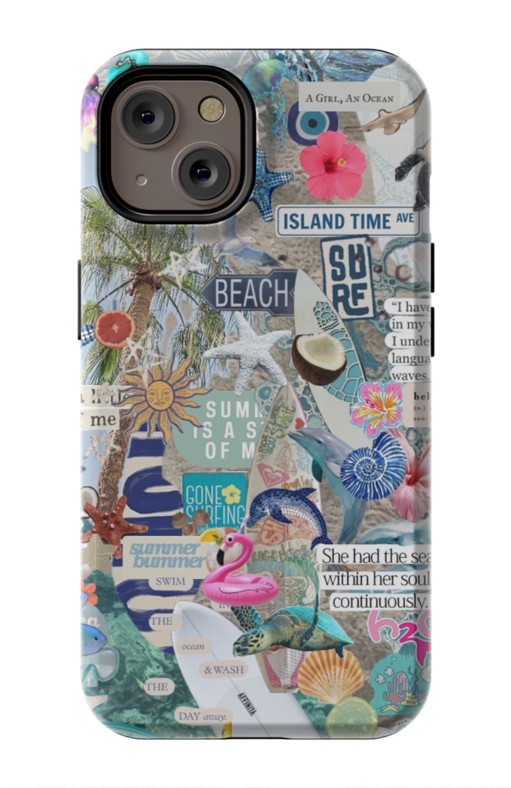 Summer Collage Phone Case