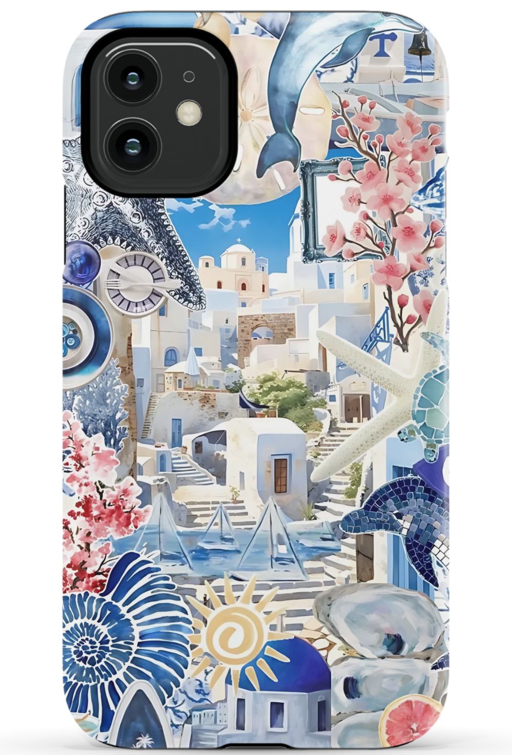 Greece Summer Collage Phone Case