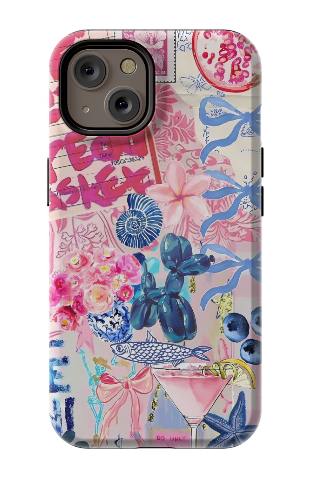 Preppy Aesthetic Collage Phone Case