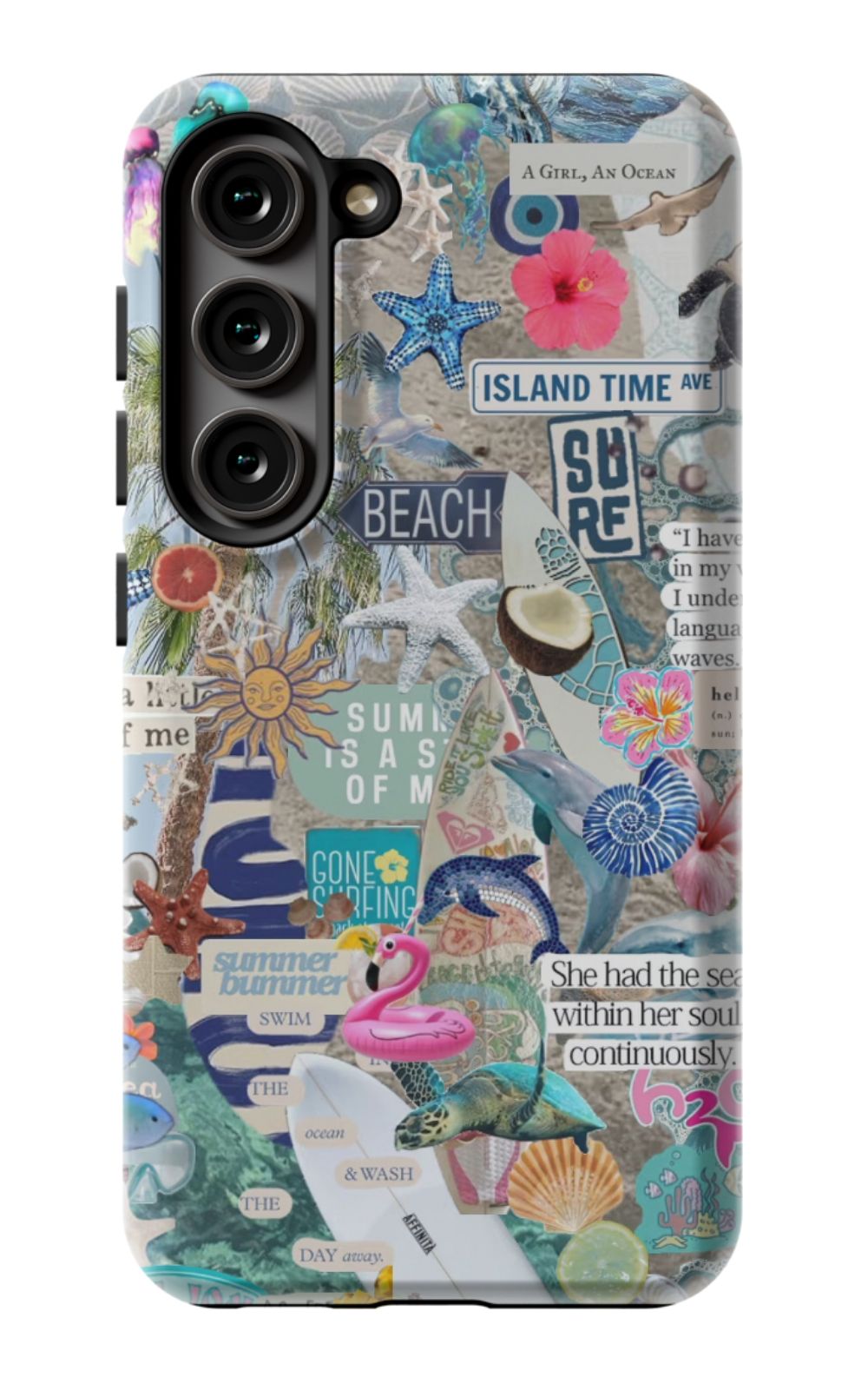 Summer Collage Phone Case