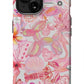 Pink Preppy Collage Phone Case