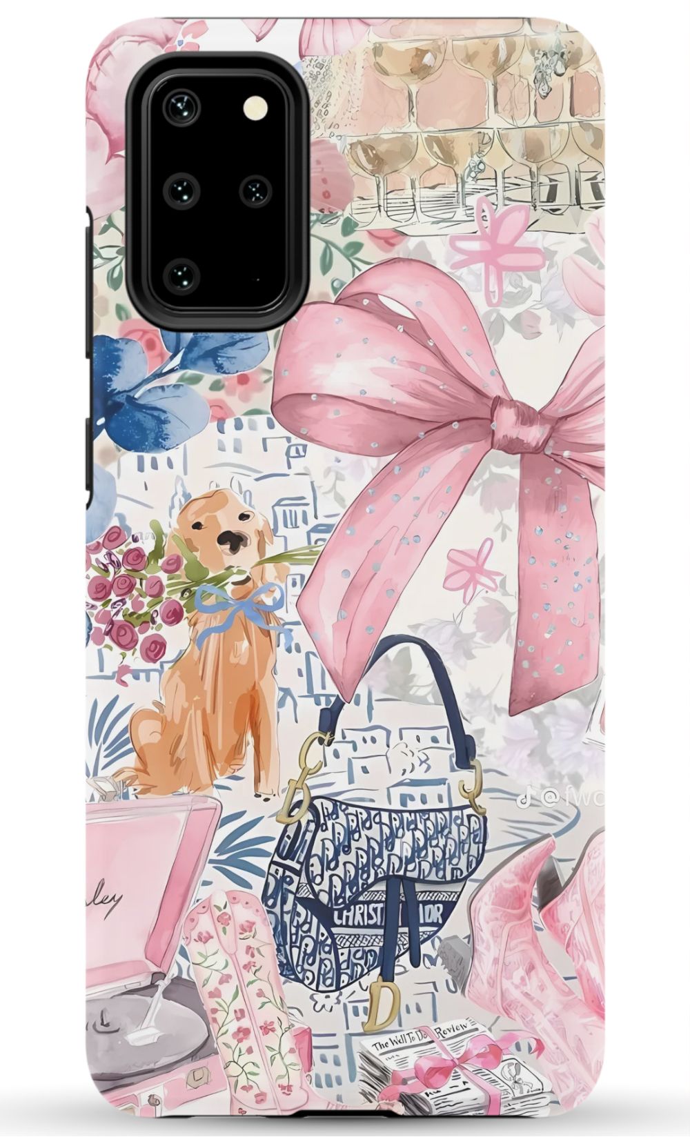 Coquette Collage Phone Case