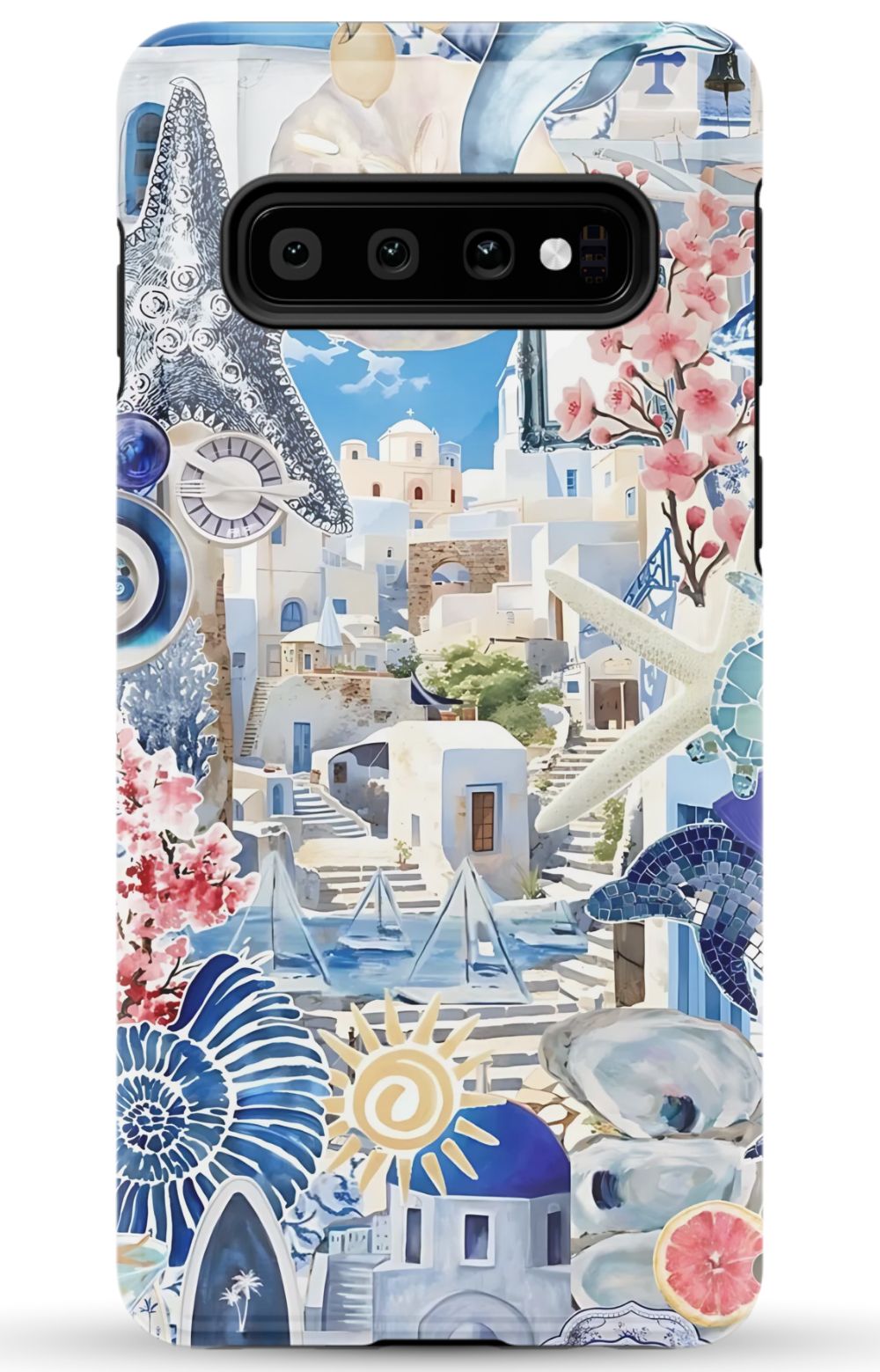 Greece Summer Collage Phone Case