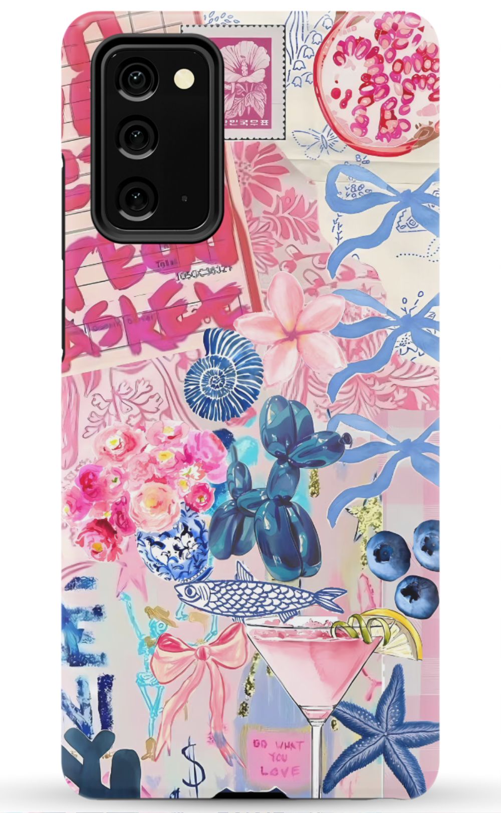 Preppy Aesthetic Collage Phone Case