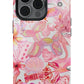 Pink Preppy Collage Phone Case