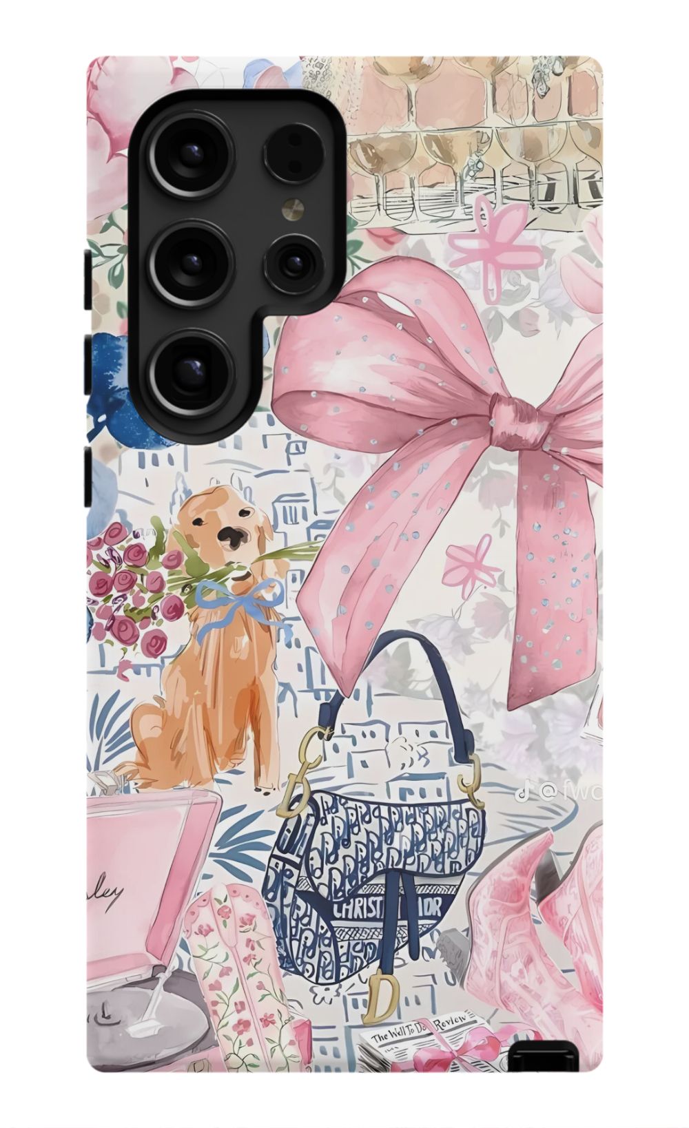 Coquette Collage Phone Case