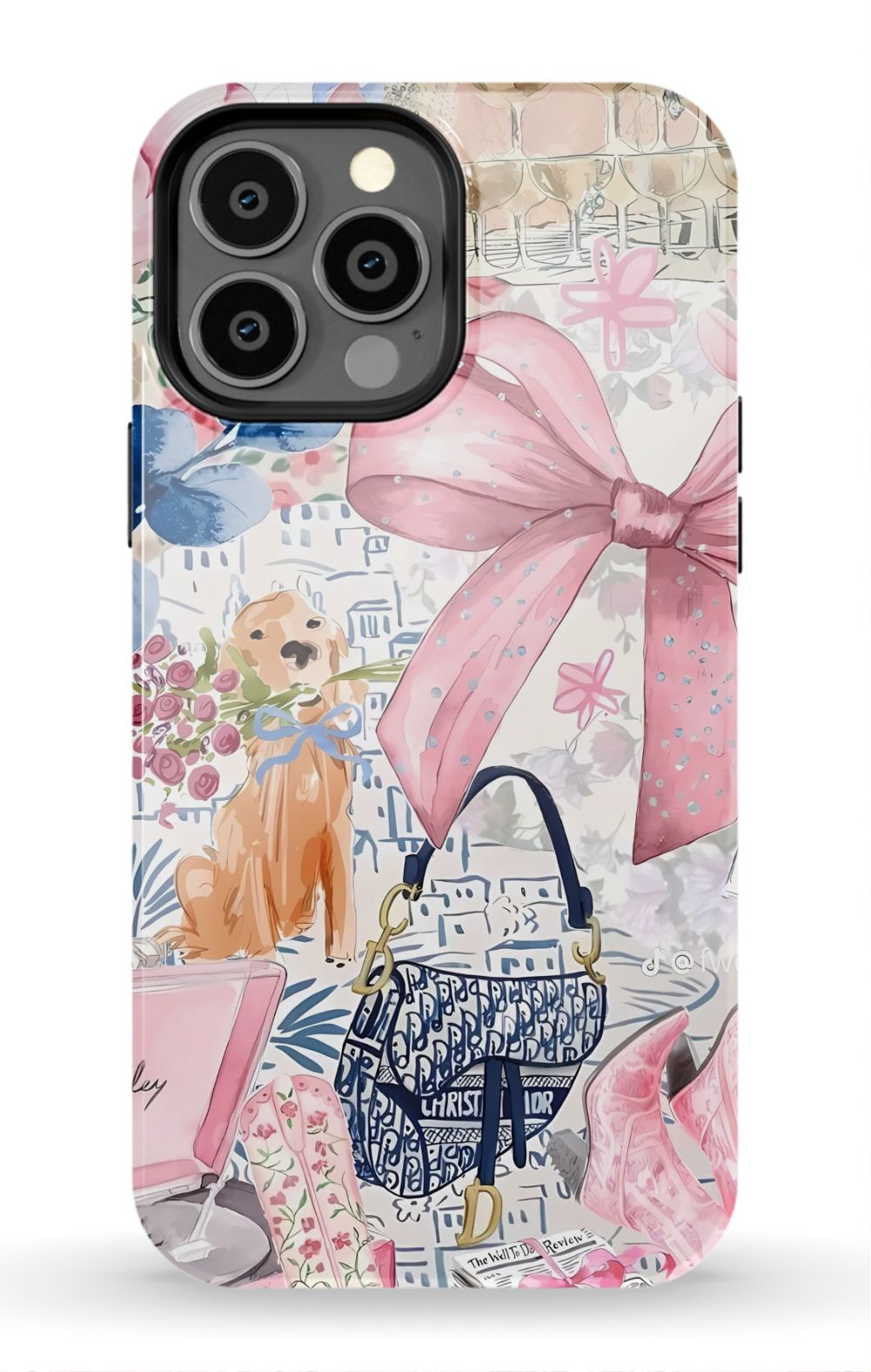 Coquette Collage Phone Case