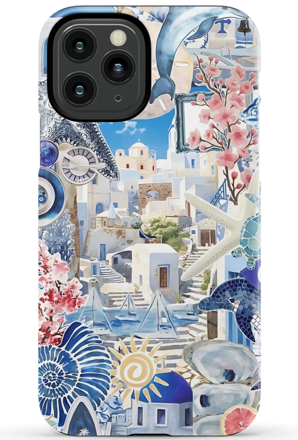 Greece Summer Collage Phone Case