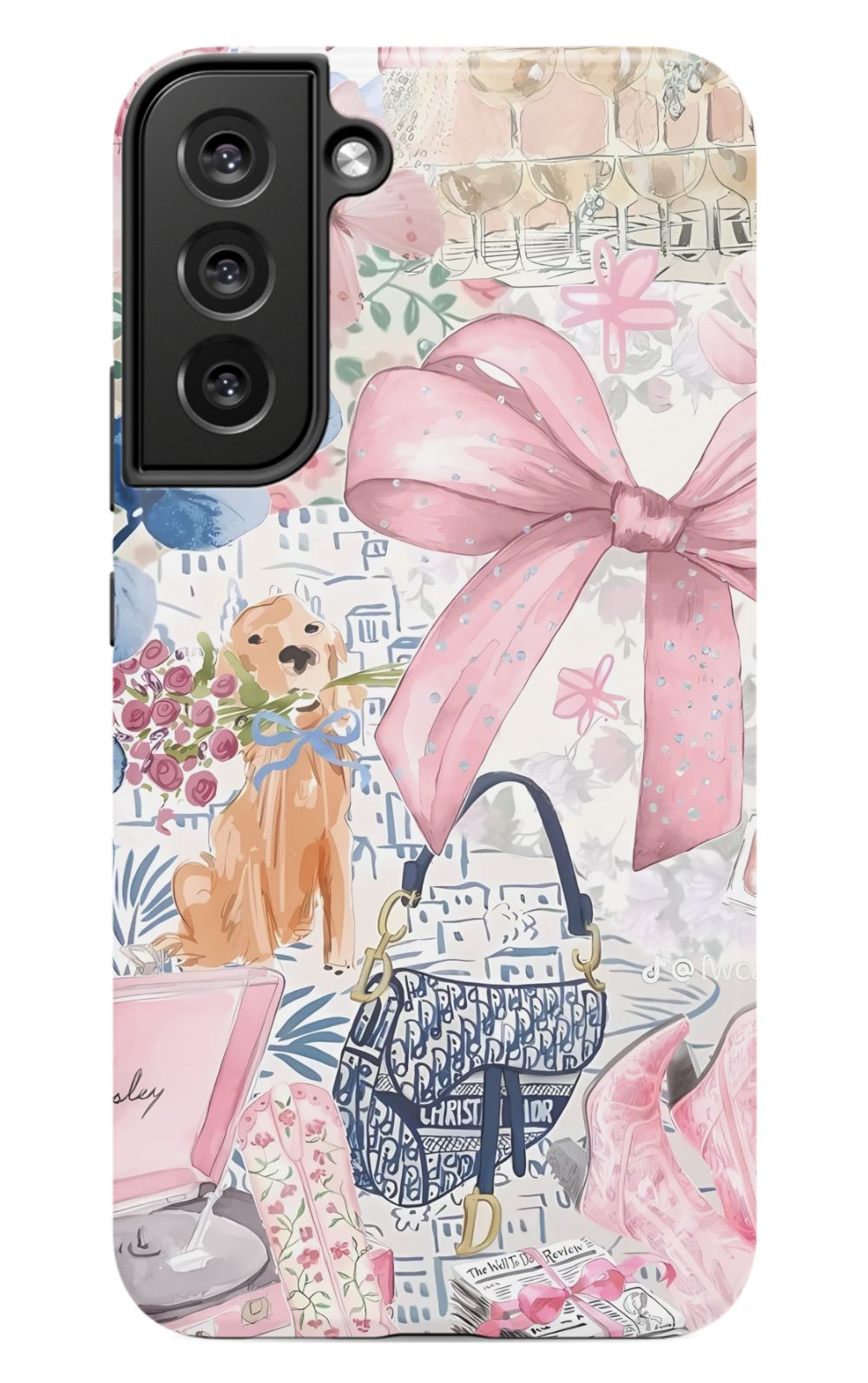 Coquette Collage Phone Case