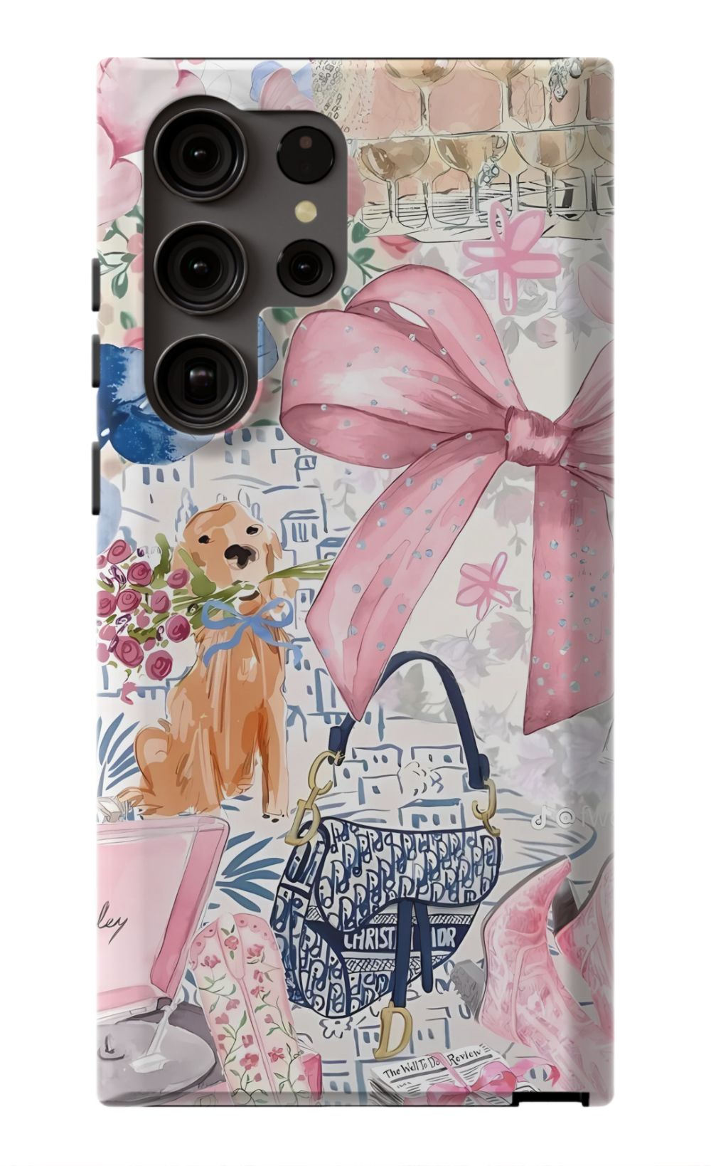 Coquette Collage Phone Case