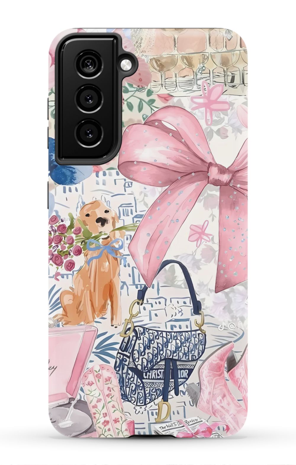 Coquette Collage Phone Case