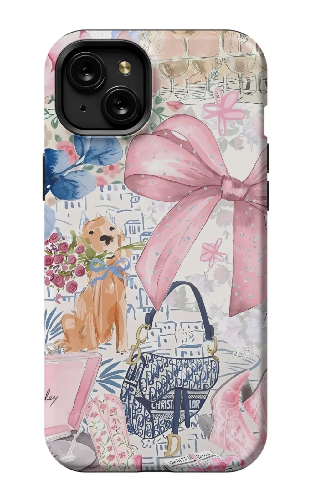 Coquette Collage Phone Case