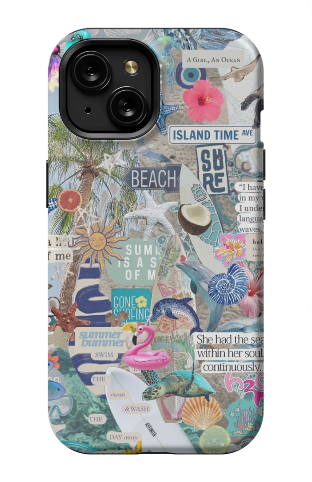 Summer Collage Phone Case