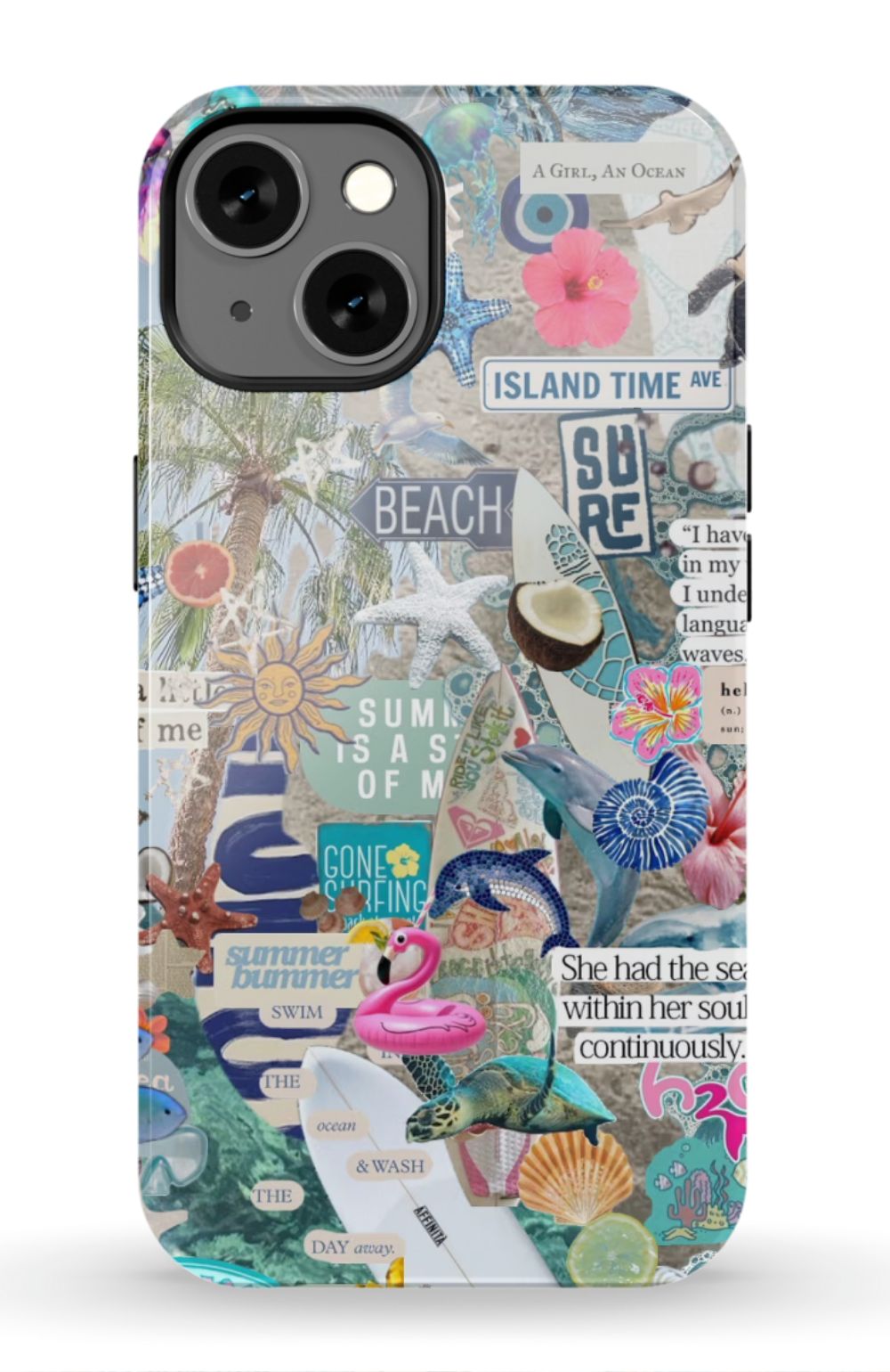 Summer Collage Phone Case