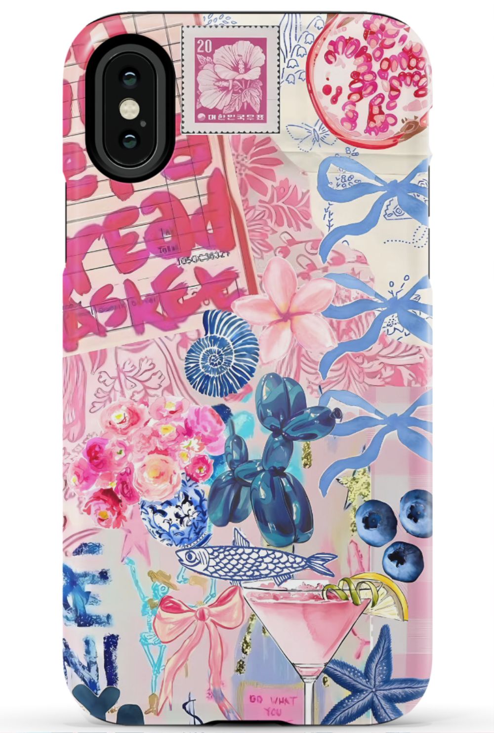 Preppy Aesthetic Collage Phone Case