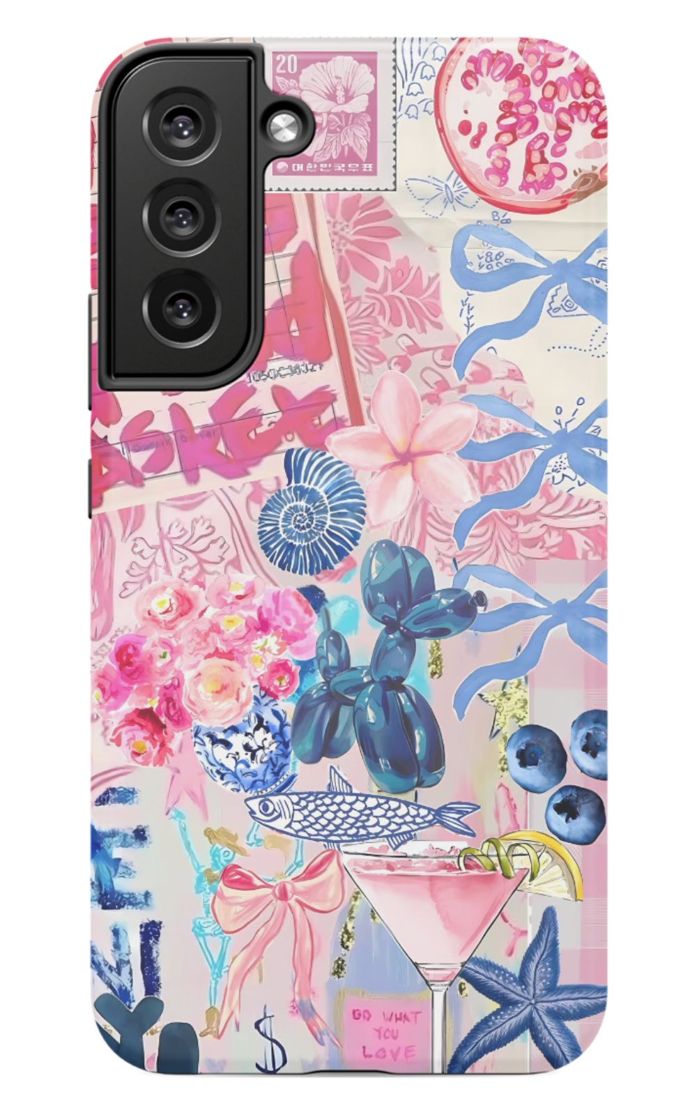 Preppy Aesthetic Collage Phone Case