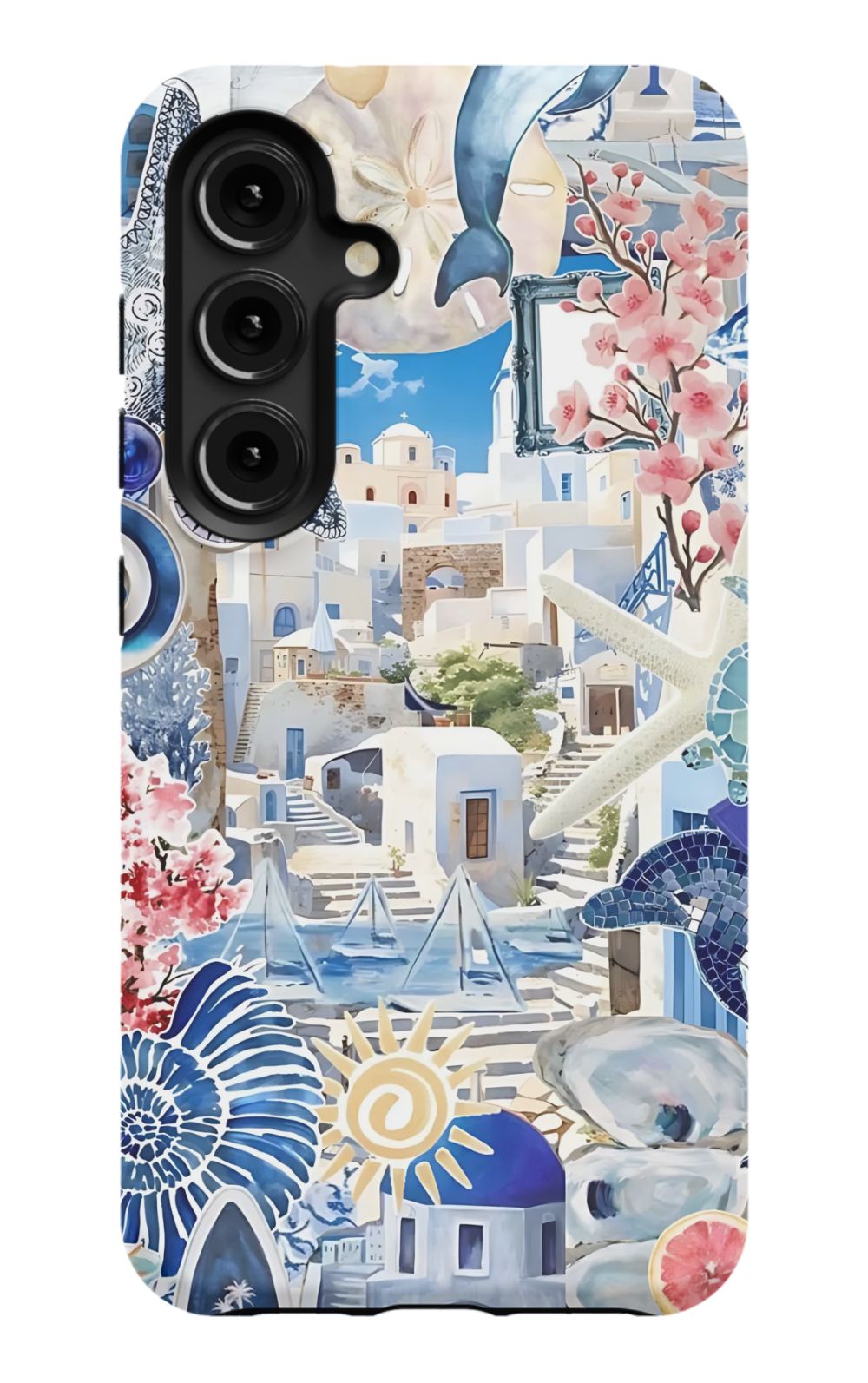 Greece Summer Collage Phone Case