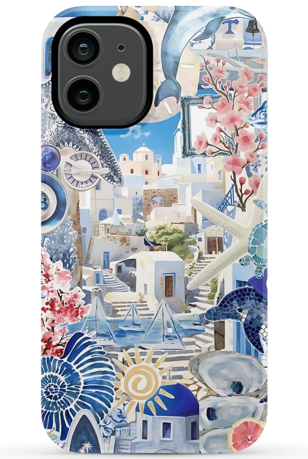 Greece Summer Collage Phone Case