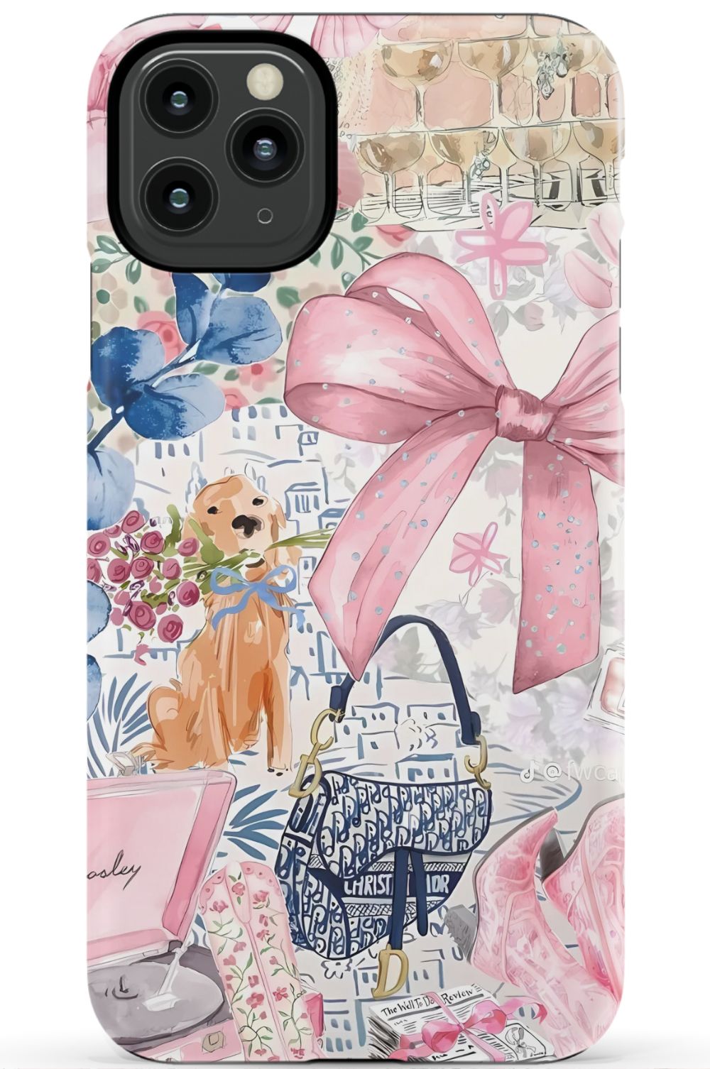 Coquette Collage Phone Case