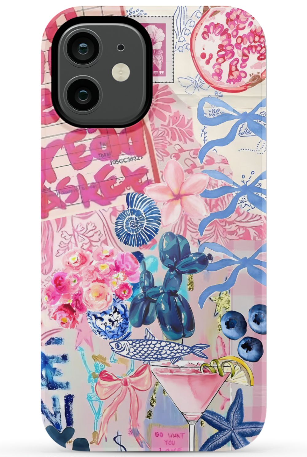 Preppy Aesthetic Collage Phone Case