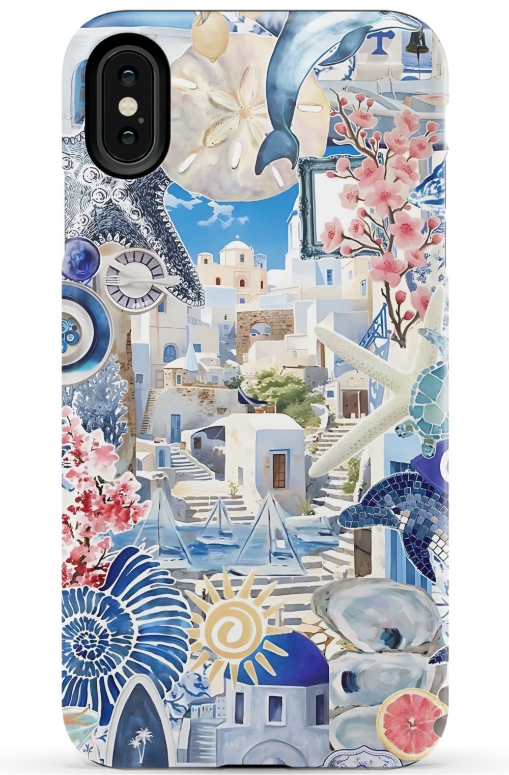 Greece Summer Collage Phone Case