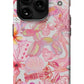 Pink Preppy Collage Phone Case