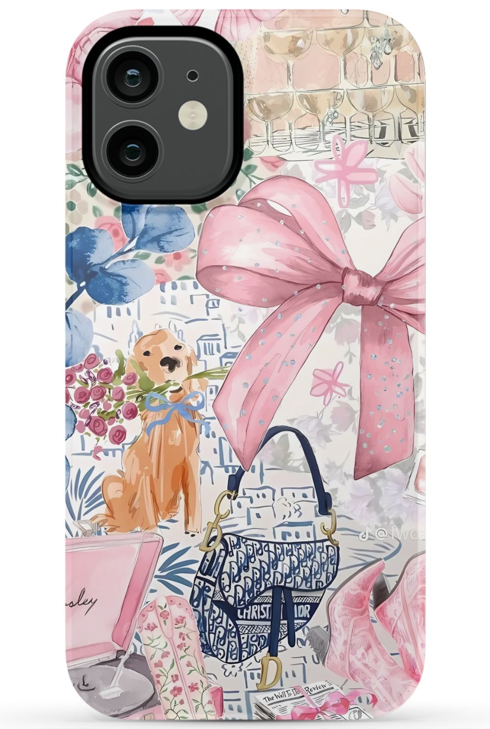 Coquette Collage Phone Case