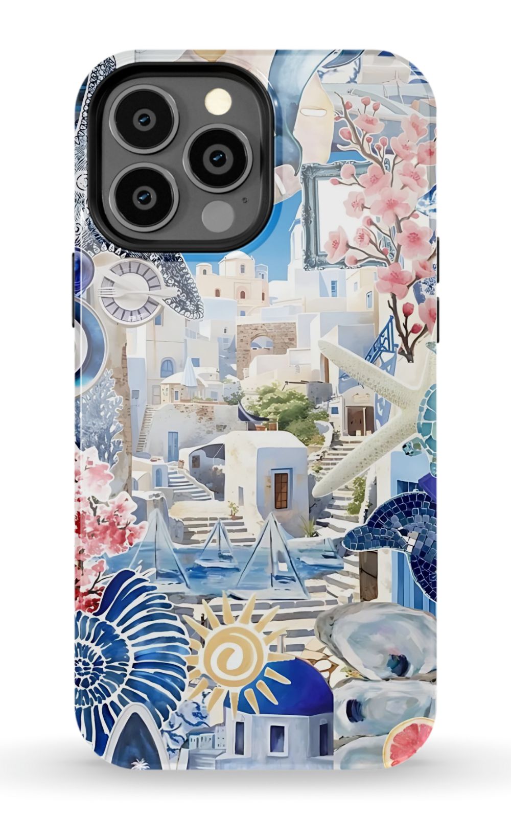 Greece Summer Collage Phone Case