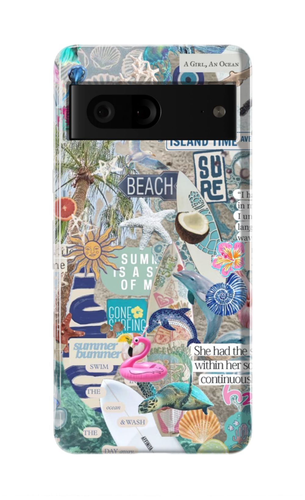 Summer Collage Phone Case